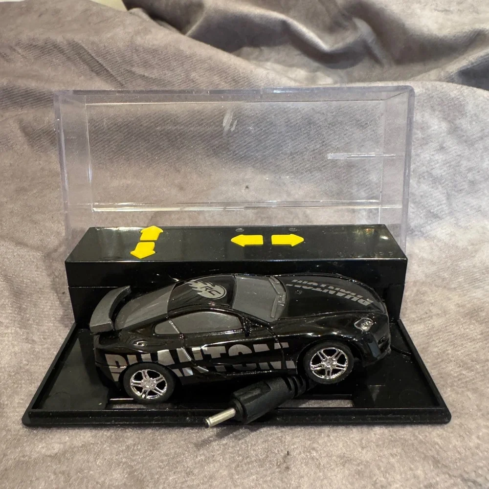 Black RC Car with Silver‎ Accents